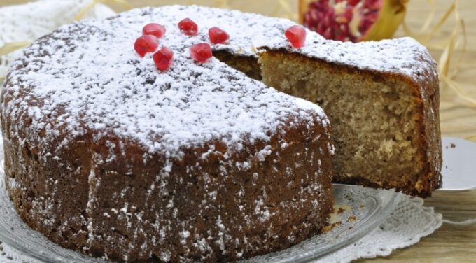 Torta al melograno