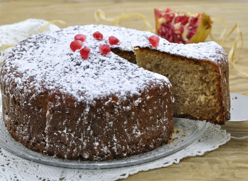 Torta al melograno